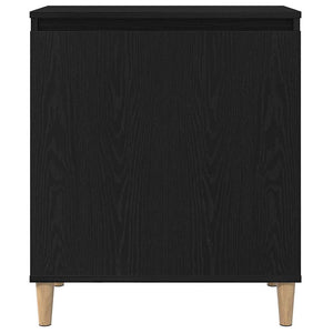 Πλαϊνό γραφείο Μαύρη Οξυά 60 x 35 x 70 cm Επεξεργασμένο Ξύλο