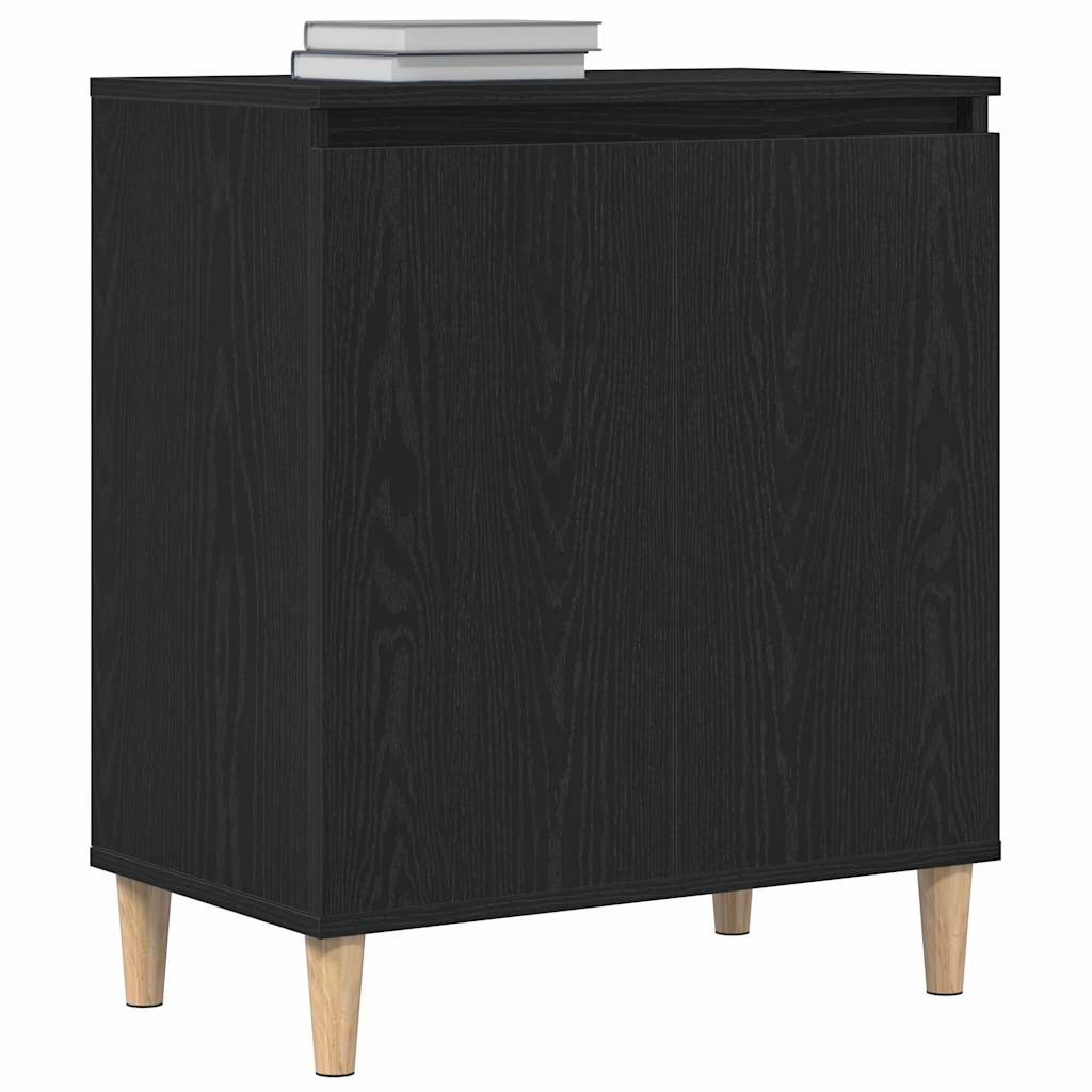 Πλαϊνό γραφείο Μαύρη Οξυά 60 x 35 x 70 cm Επεξεργασμένο ξύλο