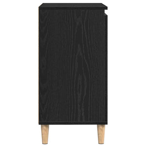 Πλαϊνό γραφείο Μαύρη Οξυά 60 x 35 x 70 cm Επεξεργασμένο Ξύλο