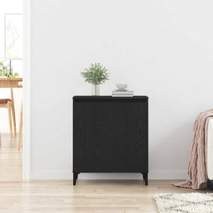 Πλαϊνό γραφείο Μαύρη Οξυά 60 x 35 x 70 cm Επεξεργασμένο Ξύλο