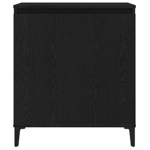 Πλαϊνό γραφείο Μαύρη Οξυά 60 x 35 x 70 cm Επεξεργασμένο Ξύλο