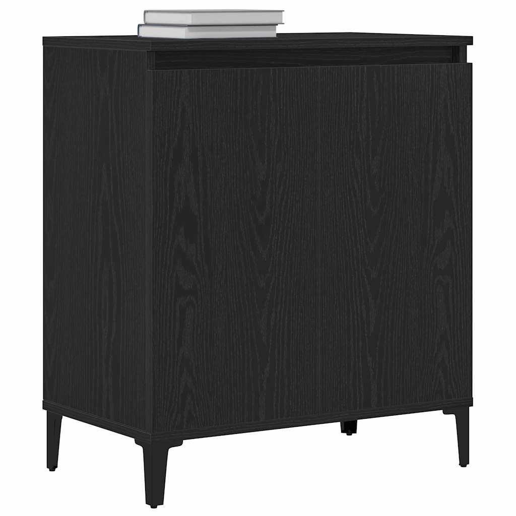 Πλαϊνό γραφείο Μαύρη Οξυά 60 x 35 x 70 cm Επεξεργασμένο ξύλο
