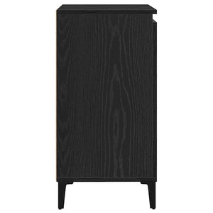Πλαϊνό γραφείο Μαύρη Οξυά 60 x 35 x 70 cm Επεξεργασμένο Ξύλο