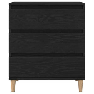 Πλαϊνό γραφείο Μαύρη Οξυά 60 x 35 x 70 cm Επεξεργασμένο ξύλο - Pakobazaar