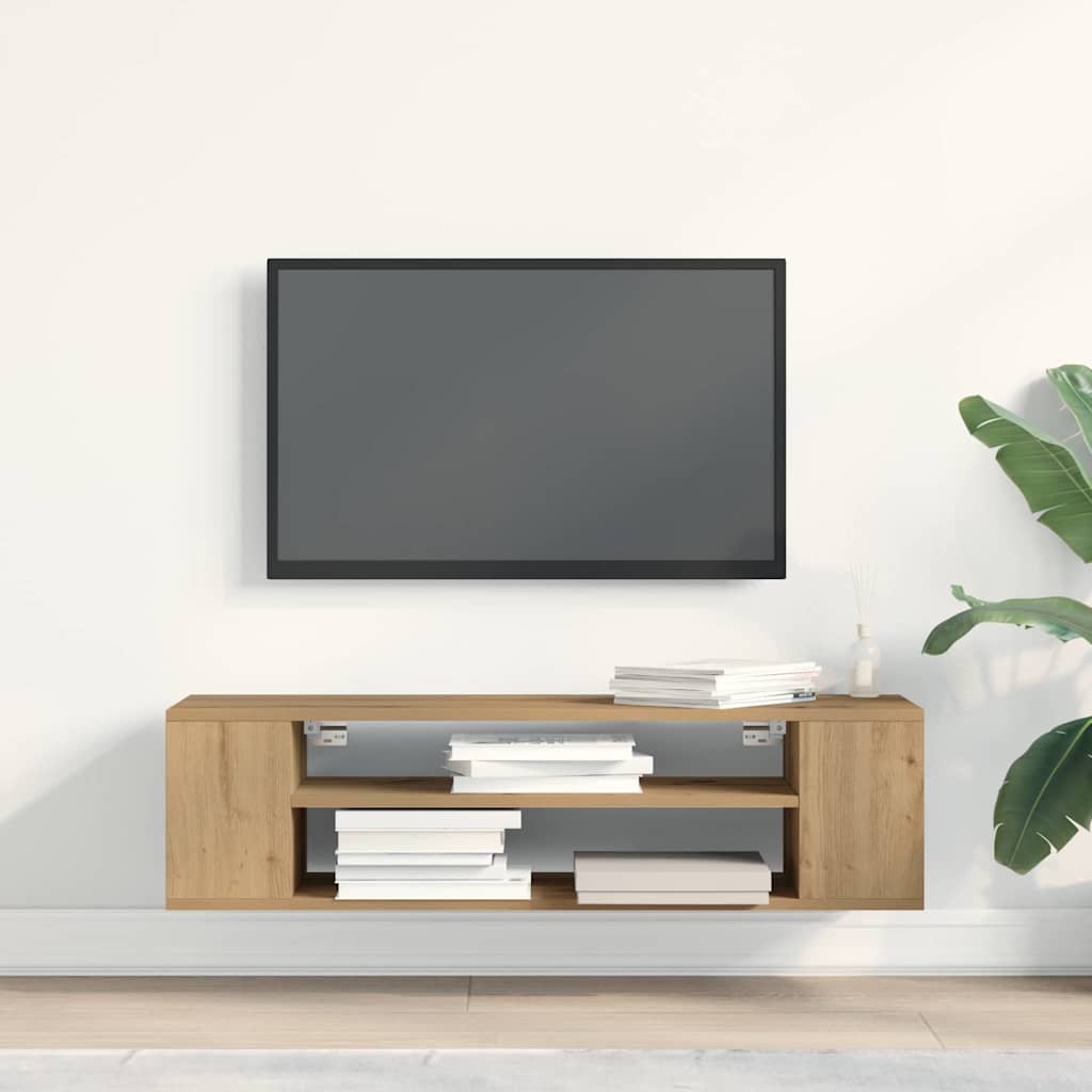 Ντουλάπι TV artisian oak 100 x 30 x 26,5 εκ Επεξεργασμένο ξύλο - Pakobazaar