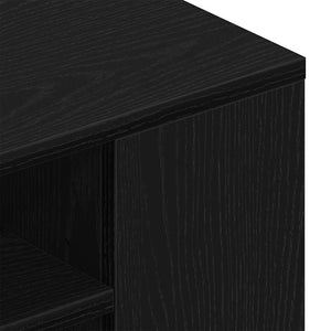 Ντουλάπι TV 100 x 30 x 26,5 εκ Μαύρη Οξυά Επεξεργασμένο Ξύλο
