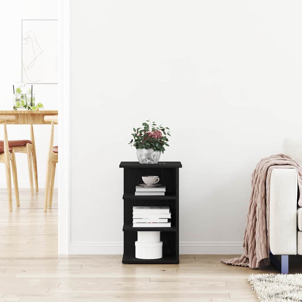 Βοηθητικό ντουλάπι Μαύρη Οξυά 35 x 35 x 55 εκ.