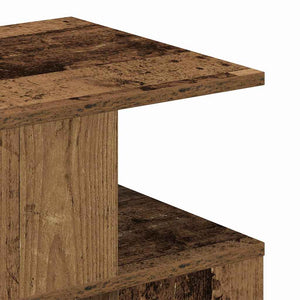 Τραπεζάκι Πλευράς Παλιό Ξύλο 40 x 40 x 40 cm Επεξεργασμένο Ξύλο - Pakobazaar