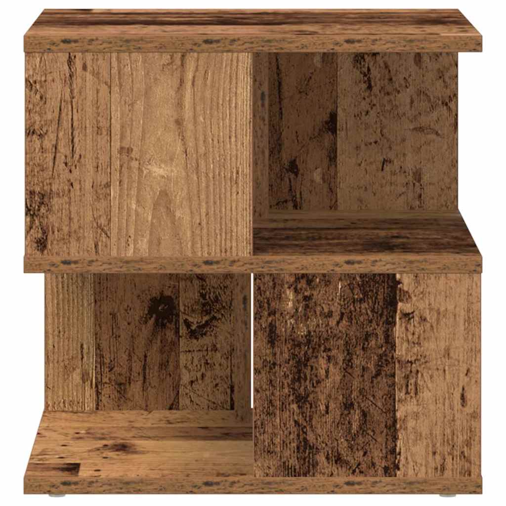 Τραπεζάκι Πλευράς Παλιό Ξύλο 40 x 40 x 40 cm Επεξεργασμένο Ξύλο - Pakobazaar