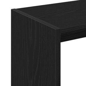 Τραπεζάκι Πλευράς Μαύρη Οξυά 50 x 26 x 50 εκ.