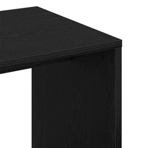 Τραπεζάκι Πλευράς Μαύρη Οξυά 59 x 36 x 38 εκ.