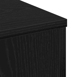 Τραπεζάκι σαλονιού Μαύρη δρυς 60 x 60 x 31.5 εκ - Pakobazaar