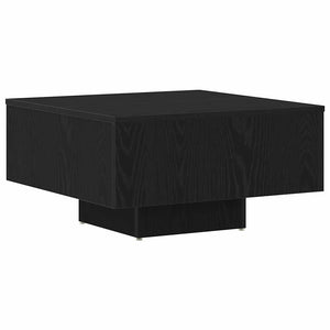 Τραπεζάκι σαλονιού Μαύρη δρυς 60 x 60 x 31.5 εκ - Pakobazaar