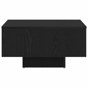 Τραπεζάκι σαλονιού Μαύρη δρυς 60 x 60 x 31.5 εκ - Pakobazaar