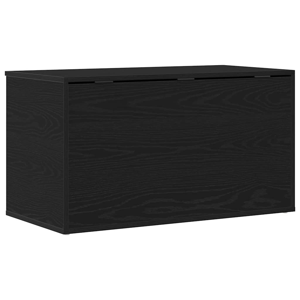 Κουτί αποθήκευσης Μαύρη Οξυά 84 x 42 x 46 cm Επεξεργασμένο ξύλο - Pakobazaar