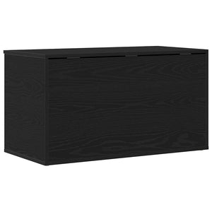Κουτί αποθήκευσης Μαύρη Οξυά 84 x 42 x 46 cm Επεξεργασμένο ξύλο - Pakobazaar