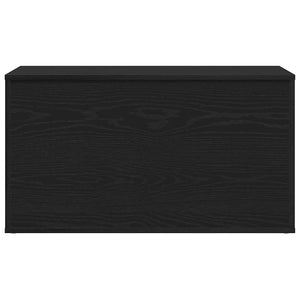 Κουτί αποθήκευσης Μαύρη Οξυά 84 x 42 x 46 cm Επεξεργασμένο ξύλο - Pakobazaar