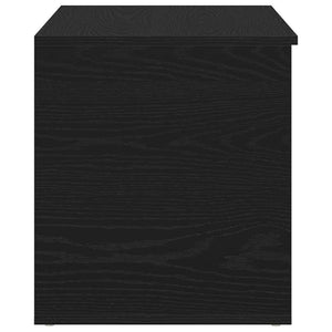 Κουτί αποθήκευσης Μαύρη Οξυά 84 x 42 x 46 cm Επεξεργασμένο ξύλο - Pakobazaar