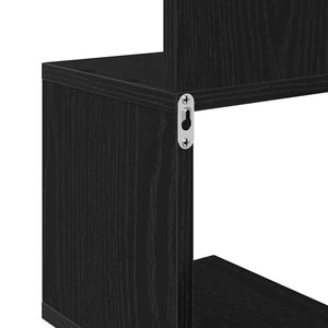 Γωνιακό ράφι Επιτοίχιο Μαύρη Οξυά 20 x 20 x 127,5 cm