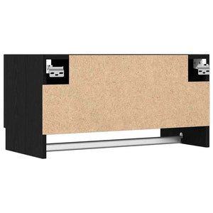 Ντουλάπι Μαύρη Οξυά 70 x 32,5 x 35 cm Επεξεργασμένο Ξύλο
