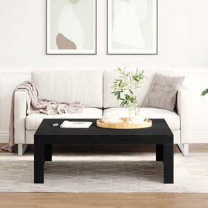 Τραπεζάκι σαλονιού Μαύρη Οξυά 100 x 100 x 35 cm - Pakobazaar