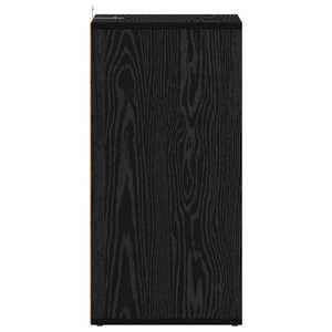 Ντουλάπα Παπουτσιών με ράφι Μαύρη Οξυά 32 x 35 x 70 εκ - Pakobazaar