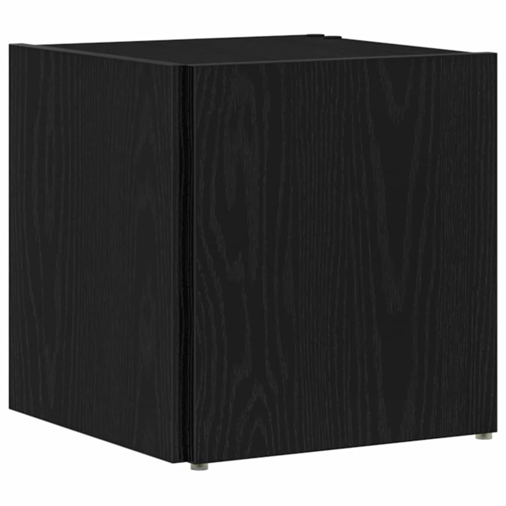 Γωνιακά ράφια Μαύρη Οξυά 33 x 33 x 34,5 cm Επεξεργασμένο ξύλο - Pakobazaar