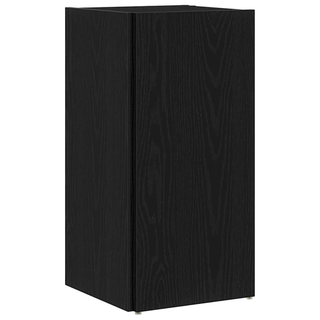 Γωνιακά ράφια Μαύρη Οξυά 33 x 33 x 67 cm Επεξεργασμένο ξύλο - Pakobazaar