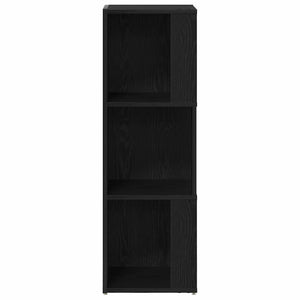 Γωνιακά ράφια 33 x 33 x 100 cm Επεξεργασμένο Ξύλο Μαύρη Δρυς
