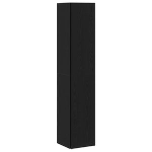 Γωνιακά ράφια Μαύρη Οξυά 33 x 33 x 164,5 cm Επεξεργασμένο ξύλο - Pakobazaar
