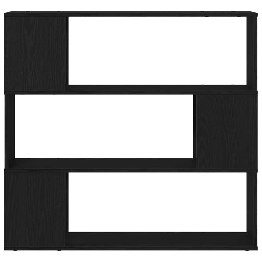 Σετ επίπλου τηλεόρασης Επιτοίχιο Μαύρη Οξυά 100 x 24 x 94 cm