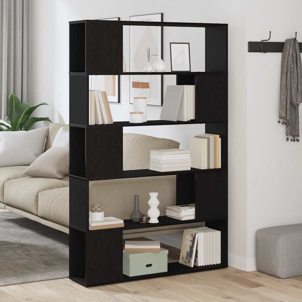 Σετ επίπλου τηλεόρασης Επιτοίχιο Μαύρη Οξυά 100 x 24 x 155 cm