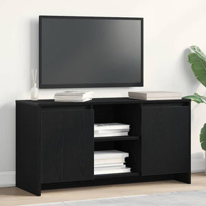 Ντουλάπι TV Μαύρη Οξυά 102 x 37,5 x 52,5 εκ Επεξεργασμένο ξύλο - Pakobazaar