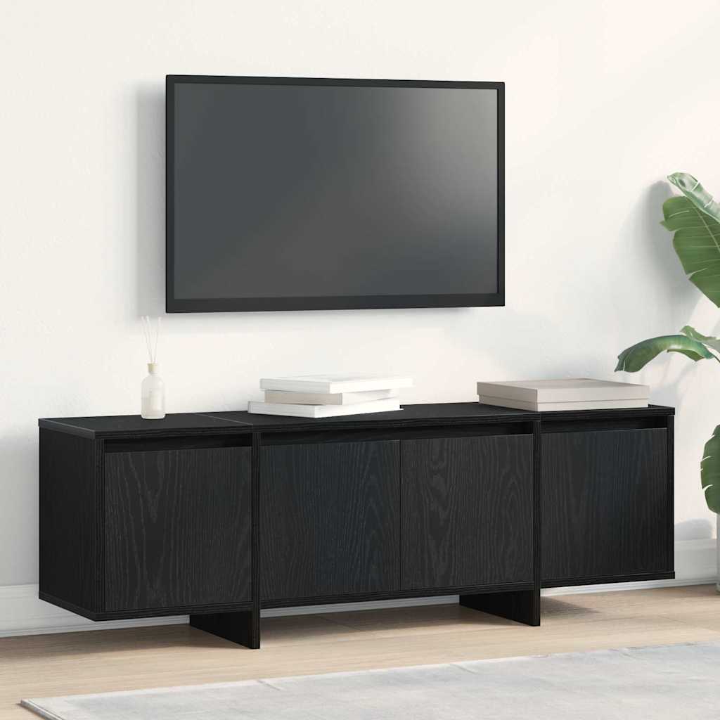 Ντουλάπι TV Μαύρη Οξυά 120 x 30 x 40,5 εκ. Επεξεργασμένο ξύλο - Pakobazaar