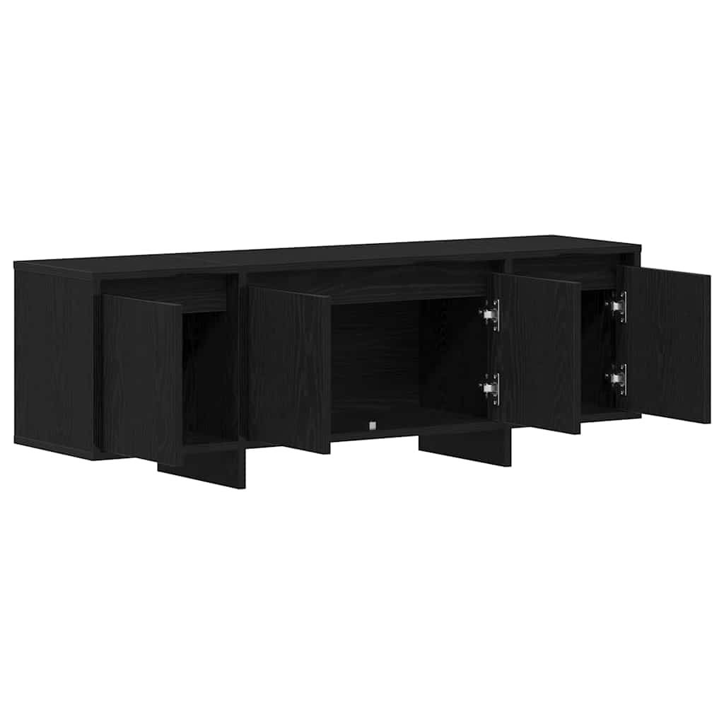 Ντουλάπι TV Μαύρη Οξυά 120 x 30 x 40,5 εκ. Επεξεργασμένο ξύλο - Pakobazaar
