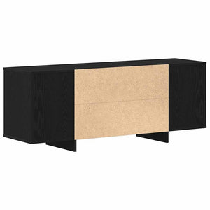 Ντουλάπι TV 130 x 35 x 50 εκ Μαύρη Δρυς Επεξεργασμένο Ξύλο