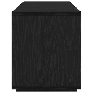 Ντουλάπι TV 130 x 35 x 50 εκ Μαύρη Δρυς Επεξεργασμένο Ξύλο