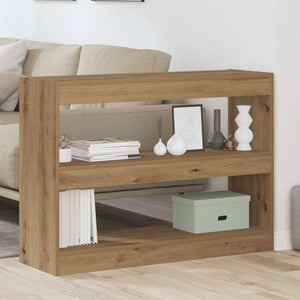 Βιβλιοθήκη artisan δρυς 100 x 30 x 72 εκ Επεξεργασμένο ξύλο - Pakobazaar