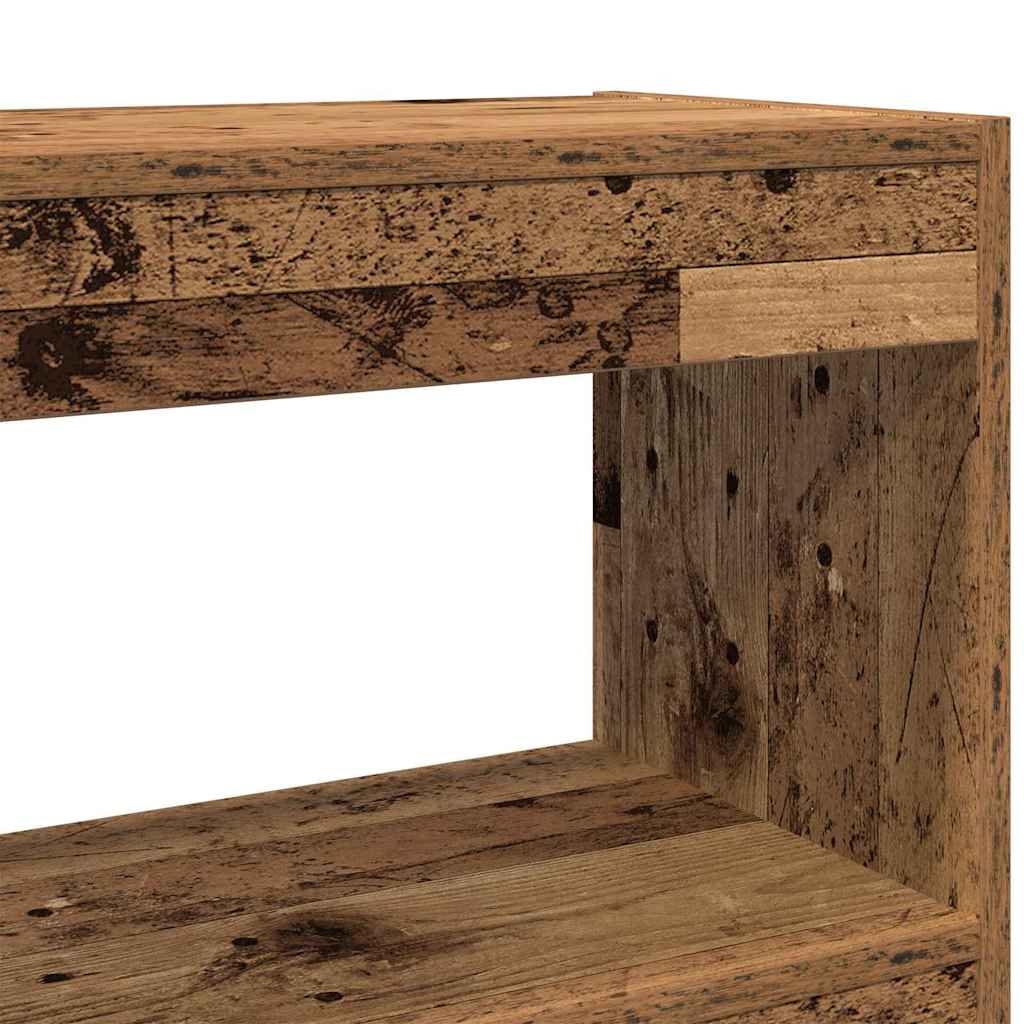 Βιβλιοθήκη Παλαιό ξύλο 100 x 30 x 103 εκ. Επεξεργασμένο ξύλο - Pakobazaar