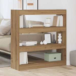 Βιβλιοθήκη artisan δρυς 100 x 30 x 103 εκ. Επεξεργασμένο ξύλο - Pakobazaar