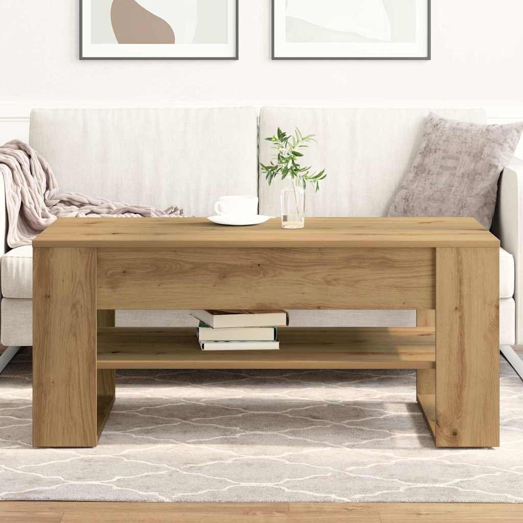 Τραπεζάκι σαλονιού Artisan Oak 102 x 55 x 45 εκ. - Pakobazaar