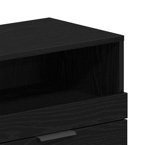 Ντουλάπι TV 150 x 33,5 x 45 εκ. Μαύρη Οξυά Επεξεργασμένο Ξύλο
