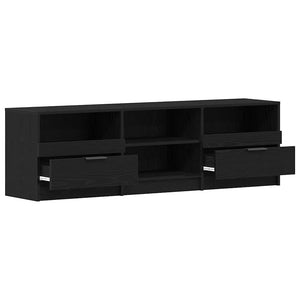 Ντουλάπι TV 150 x 33,5 x 45 εκ. Μαύρη Οξυά Επεξεργασμένο Ξύλο