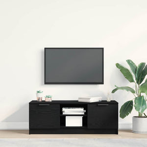 Ντουλάπι TV Μαύρη Οξυά 102 x 32 x 35.5 εκ Επεξεργασμένο ξύλο - Pakobazaar