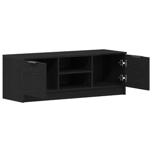 Ντουλάπι TV Μαύρη Οξυά 102 x 32 x 35.5 εκ Επεξεργασμένο ξύλο - Pakobazaar