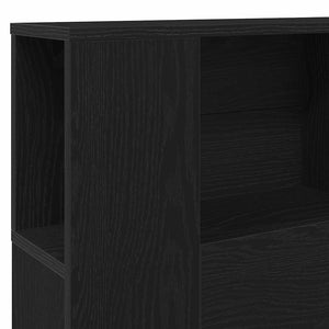 Κρεβάτι με Κεφαλάρι με ράφι Μαύρη Οξυά 120 x 18.5 x 102.5 εκ - Pakobazaar