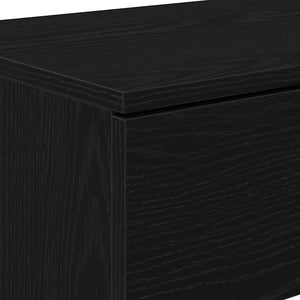 Τραπέζι κονσόλας Μαύρη Οξυά 30 x 36 x 75 εκ. Επεξεργασμένο Ξύλο