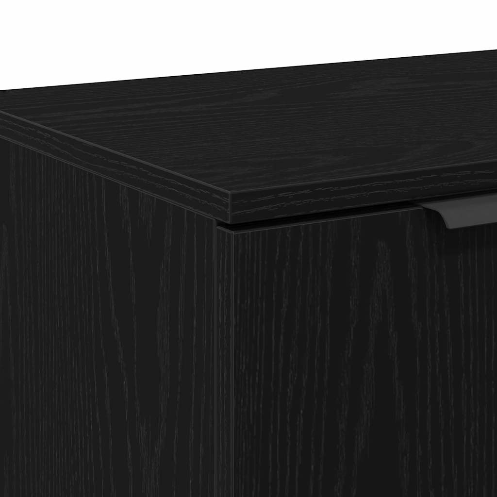 Ντουλάπι TV Μαύρη Οξυά 102 x 35 x 36,5 εκ Επεξεργασμένο ξύλο - Pakobazaar