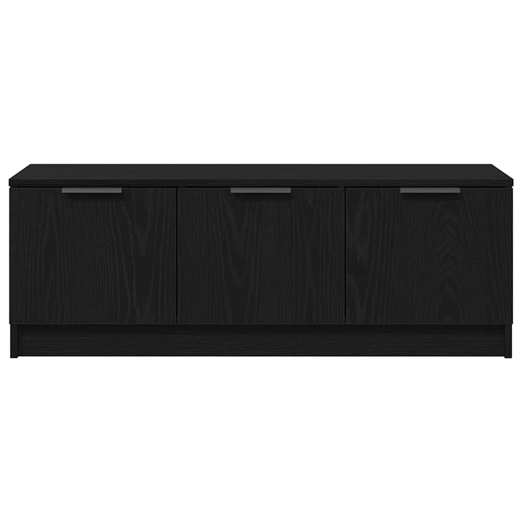 Ντουλάπι TV Μαύρη Οξυά 102 x 35 x 36,5 εκ Επεξεργασμένο ξύλο - Pakobazaar