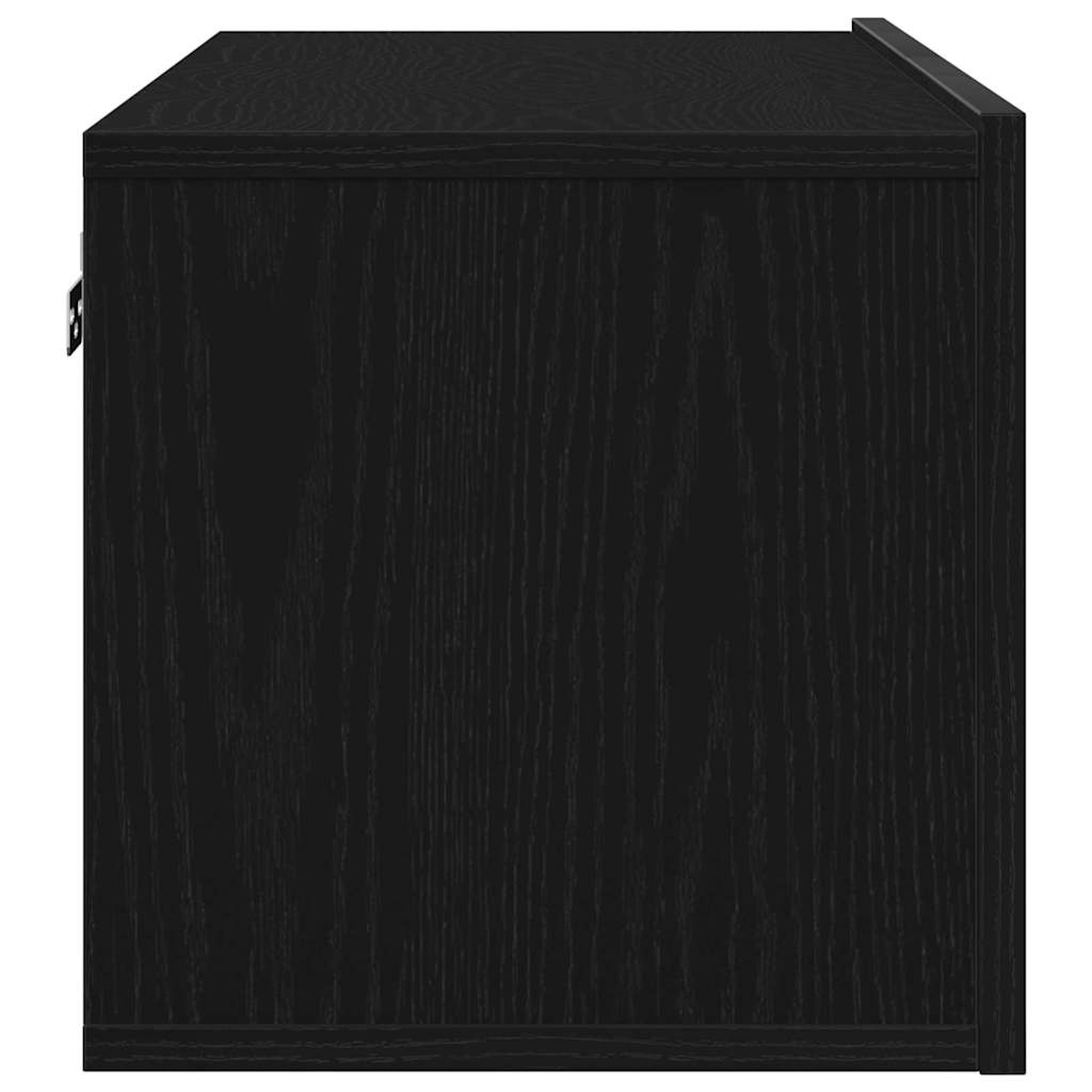 Ντουλάπι TV 2 pcs Μαύρη Οξυά 80 x 30 x 30 εκ Επεξεργασμένο ξύλο - Pakobazaar